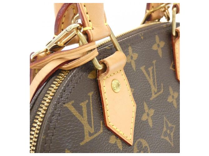 Louis Vuitton Monogram Alma BB Handtasche Braun - Ansicht 4