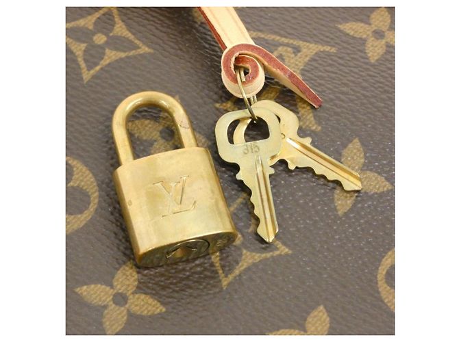 Louis Vuitton Monogram Alma BB Handtasche Braun - Ansicht 7