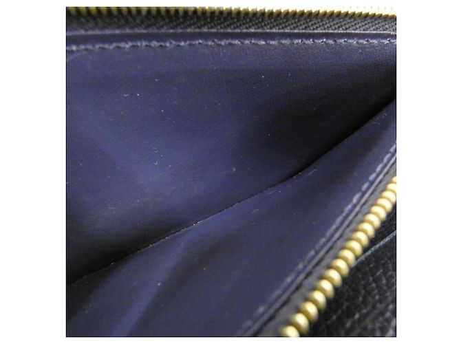 Louis Vuitton Monogram Empreinte Portefeuille Clemence Wallet Rosso - vista 8