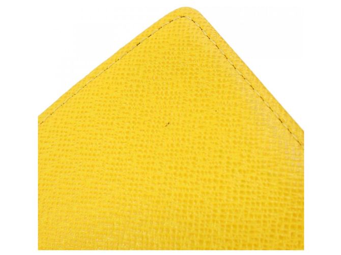 Louis Vuitton Monogram Groom Agenda PM R20019 Organizer Jaune - vue 6