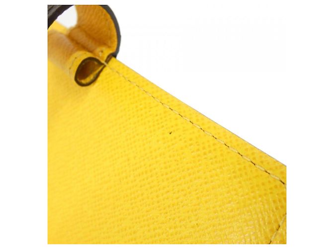 Louis Vuitton Monogram Groom Agenda PM R20019 Organizer Jaune - vue 7
