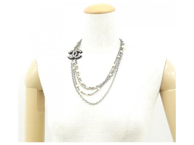 Collana Chanel Bianca e Nera Nero Bianco - vista 5