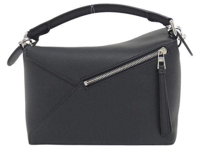 Loewe Puzzle Edge Small Handtasche Schwarz - Ansicht 2