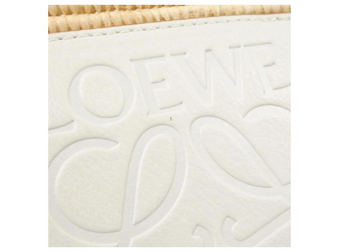 Bolso cesta cuadrada Loewe Small Blanco - vista 6