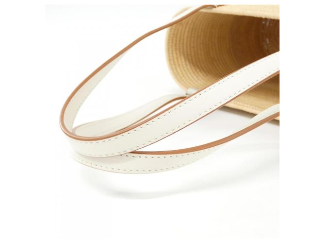 Bolso cesta cuadrada Loewe Small Blanco - vista 8