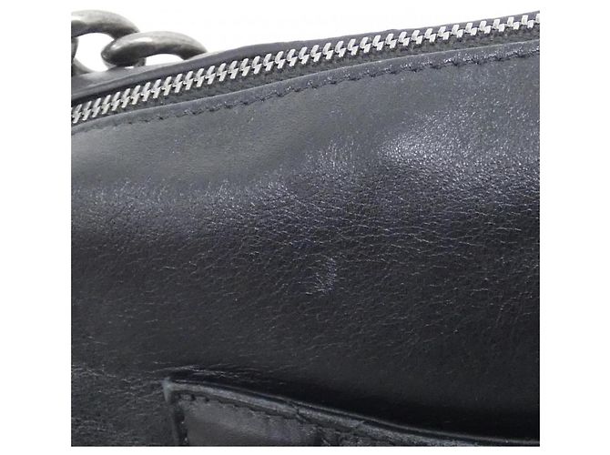 Borsa Chanel in pelle di vitello nera Nero - vista 6
