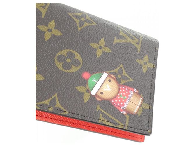 Funda para pasaporte Monogram Louis Vuitton Castaño - vista 4