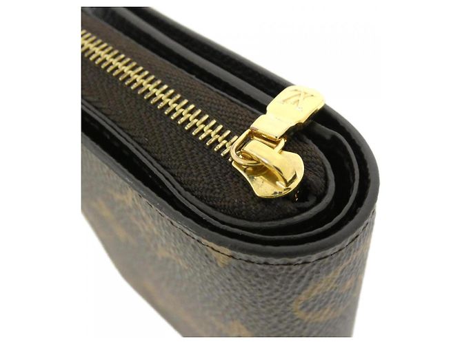Louis Vuitton Monogram Reverse Portefeuille Lou Wallet Marrone - vista 5