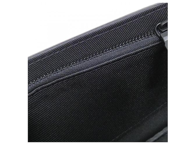 Borsa a tracolla Louis Vuitton Monogram Macassar Steamer Marrone Nero - vista 7
