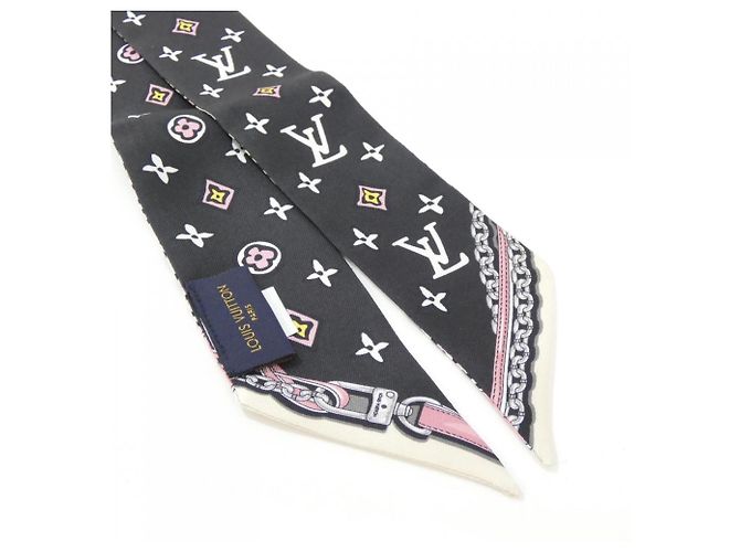 Louis Vuitton Bandeau BB Wild at Heart Scarf Nero - vista 3