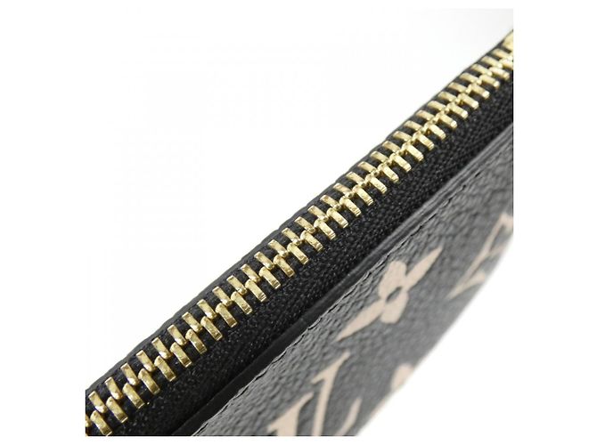 Louis Vuitton Bicolor Monogram Empreinte Pochette Cle M80885 Schwarz Beige - Ansicht 2