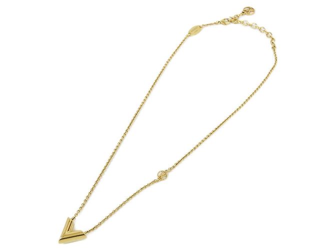 Louis Vuitton Essential V Halskette Golden - Ansicht 2