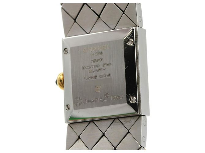 Chanel Matelassé Combination H0475 SSxYG Quarz Uhr - Ansicht 5