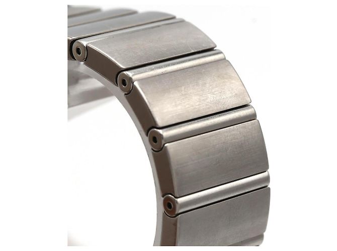Relógio automático Omega Constellation em aço inoxidável - vista 4