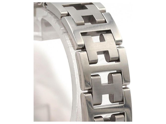 Hermès Reloj de cuarzo Hermes Clipper CL4.210 de acero inoxidable - vista 4