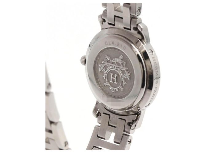 Hermès Reloj de cuarzo Hermes Clipper CL4.210 de acero inoxidable - vista 5