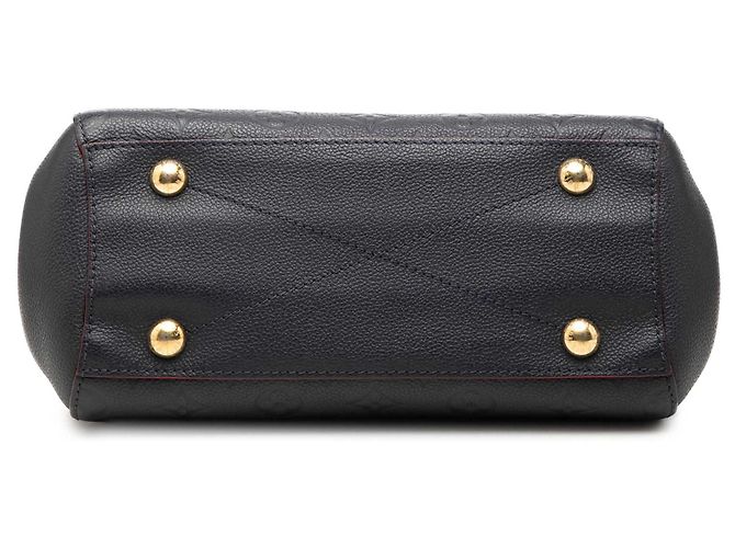 Louis Vuitton Blue Monogram Empreinte Montaigne BB Azul Azul marino - vista 3