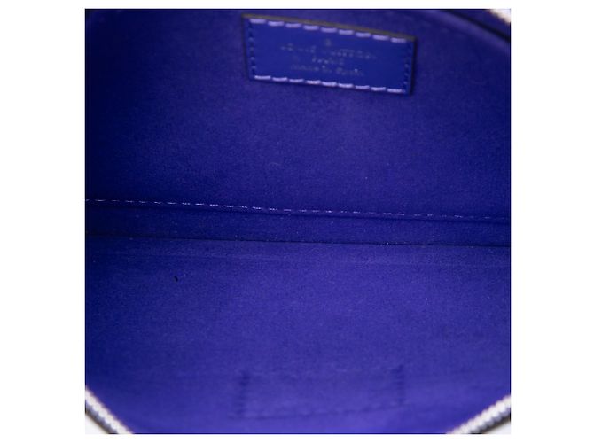 Pouch Louis Vuitton Neverfull in pelle Epi viola Porpora - vista 4