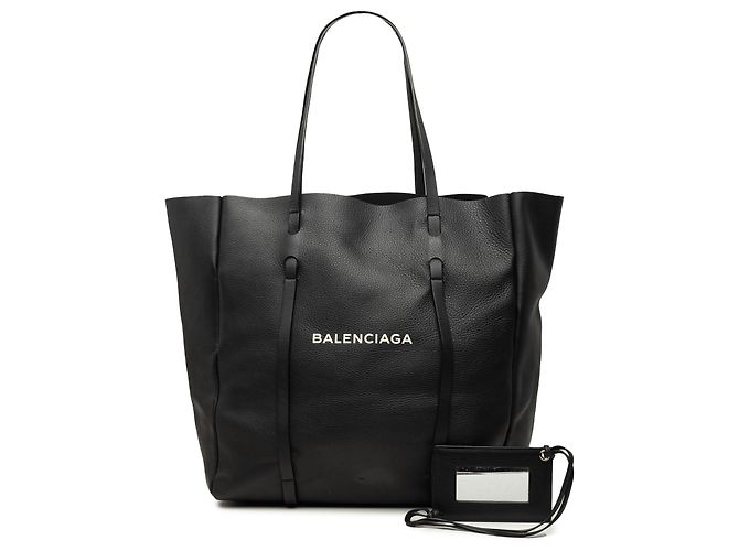 Balenciaga Everyday Tote M em couro cinza Marrom - vista 7