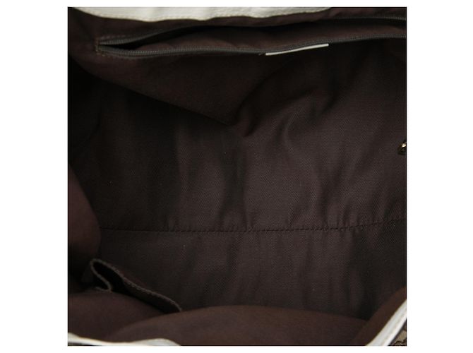 Borsa a tracolla Gucci Abbey D Ring in tela GG beige - vista 4
