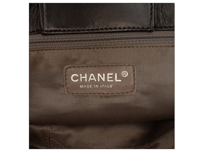 Chanel Modern Chain Rhodoid Flap in pelle di vitello nera Nero - vista 5