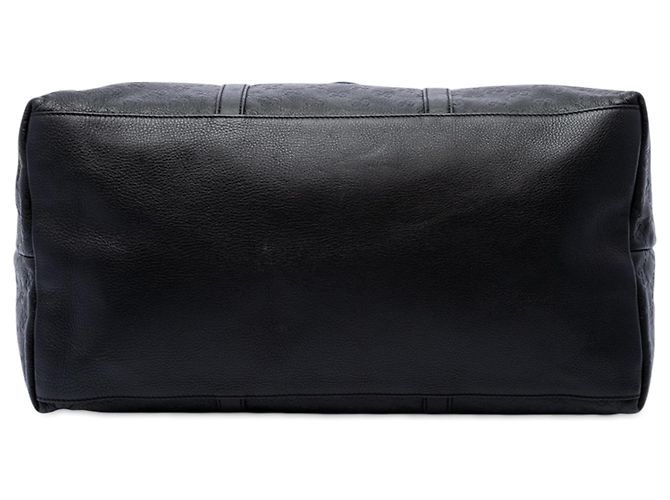 Borsa Weekender Gucci Guccissima Nera Nero - vista 3