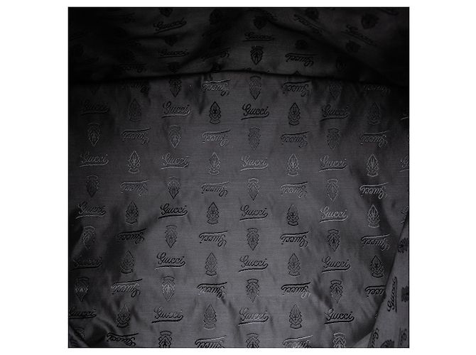 Borsa Weekender Gucci Guccissima Nera Nero - vista 4