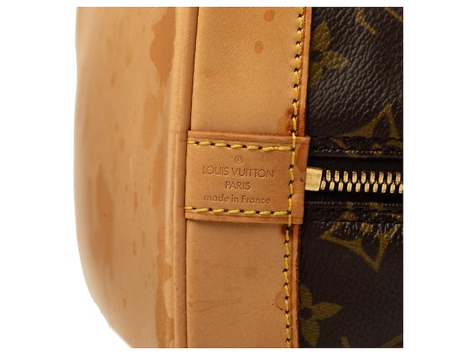 Louis Vuitton Brown Monogram Alma PM Castaño - vista 5