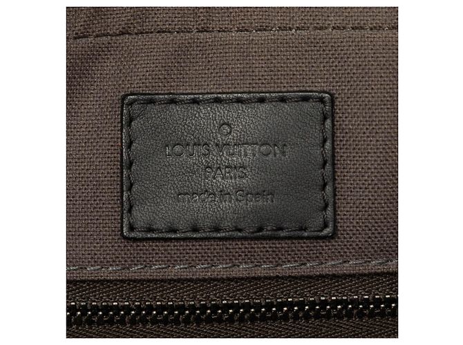 Louis Vuitton Black Damier Infini Porte-Documents Voyage Nero - vista 5