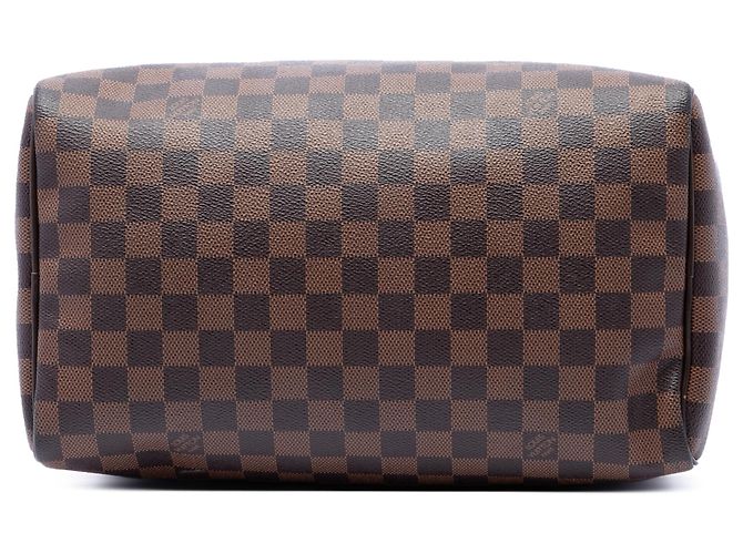 Louis Vuitton Brown Damier Ebene Speedy 30 Marrone - vista 3