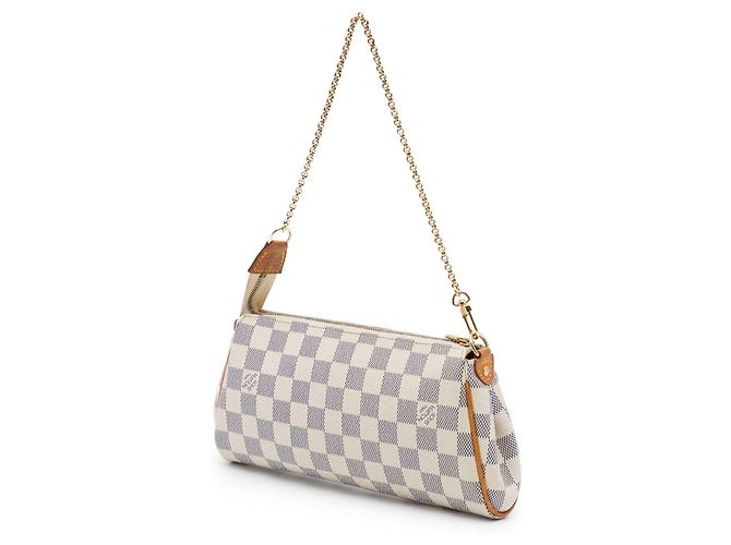Louis Vuitton White Damier Azur Eva Bianco - vista 2
