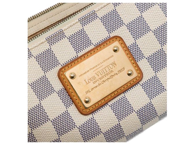 Louis Vuitton White Damier Azur Eva Bianco - vista 5