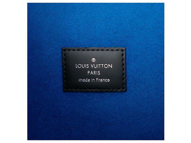 Louis Vuitton Black Damier Graphite Alpha Pochette GM Nero - vista 5