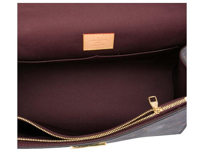 Louis Vuitton Brown Monogram Cluny MM Marrone - vista 4