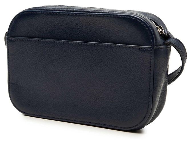 Borsa Everyday Camera XS in pelle blu Balenciaga Blu navy - vista 2