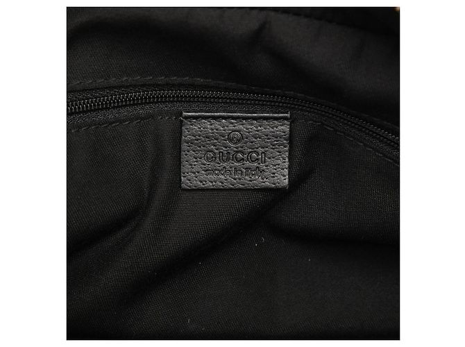 Borsa a tracolla Gucci Black GG Canvas Web Princy Nero - vista 5
