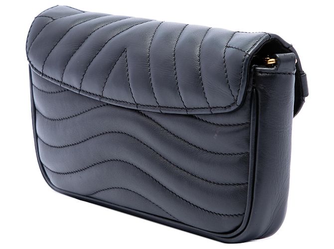 Pochette con catena New Wave Louis Vuitton Nera Nero - vista 2