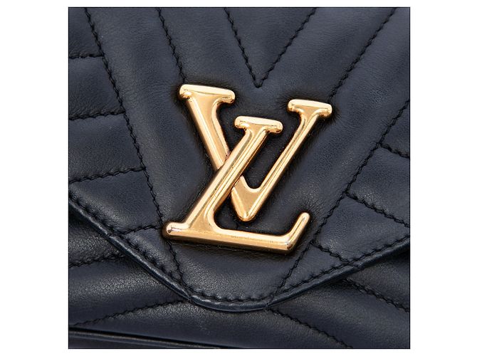 Pochette con catena New Wave Louis Vuitton Nera Nero - vista 5