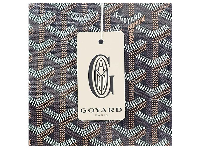 Goyard Black Goyardine Saint Louis PM Nero - vista 11
