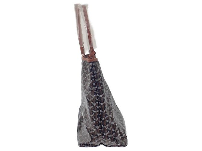 Goyard Black Goyardine Saint Louis PM Nero - vista 4