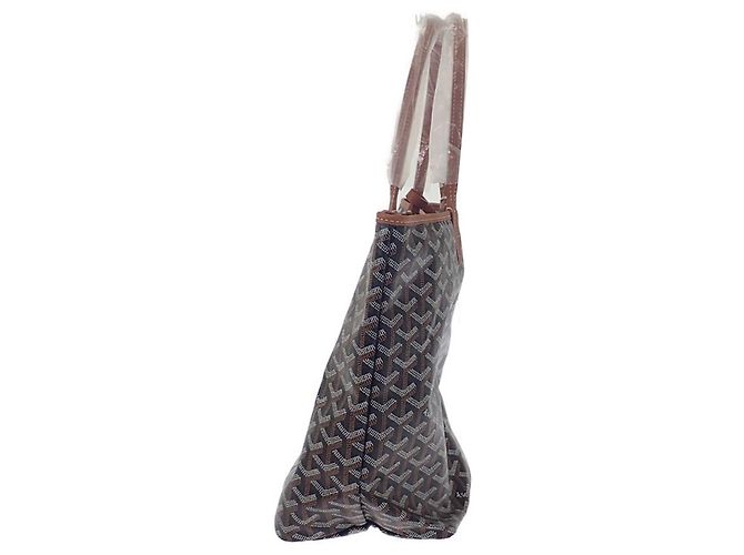Goyard Black Goyardine Saint Louis PM Nero - vista 5