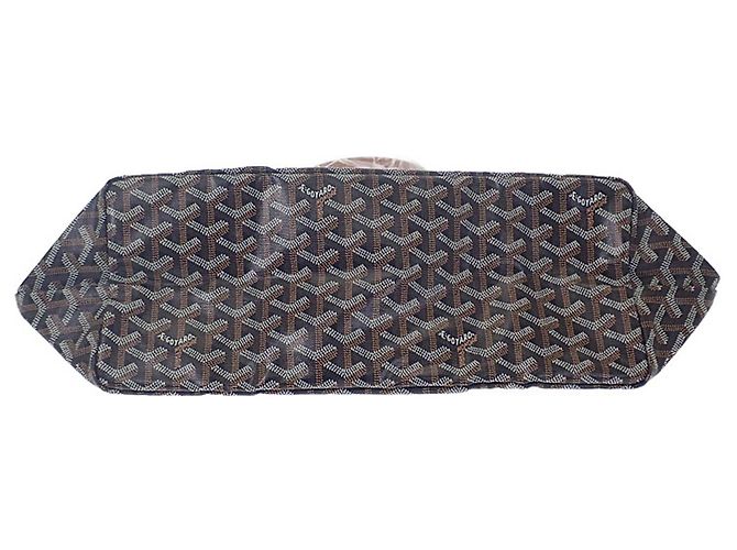 Goyard Black Goyardine Saint Louis PM Nero - vista 6