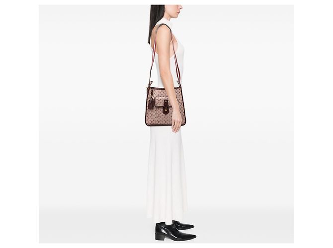 Louis Vuitton Pink Monogram Mini Lin Besace Mary Kate Rosa - vista 6