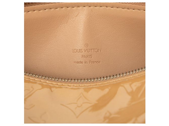 Louis Vuitton Beige Monogram Vernis Bedford - vista 5