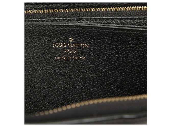 Portefeuille Long Zippy Louis Vuitton Monogram Empreinte Noir - vue 6