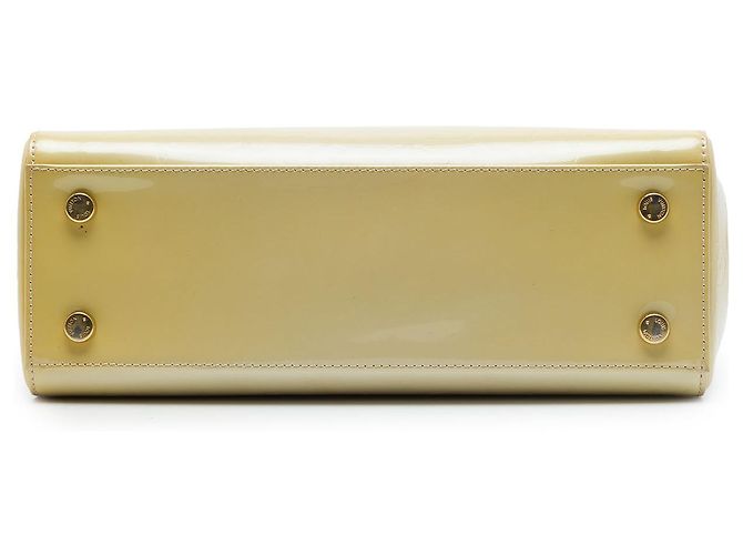 Louis Vuitton White Monogram Vernis Brea MM Weiß - Ansicht 3