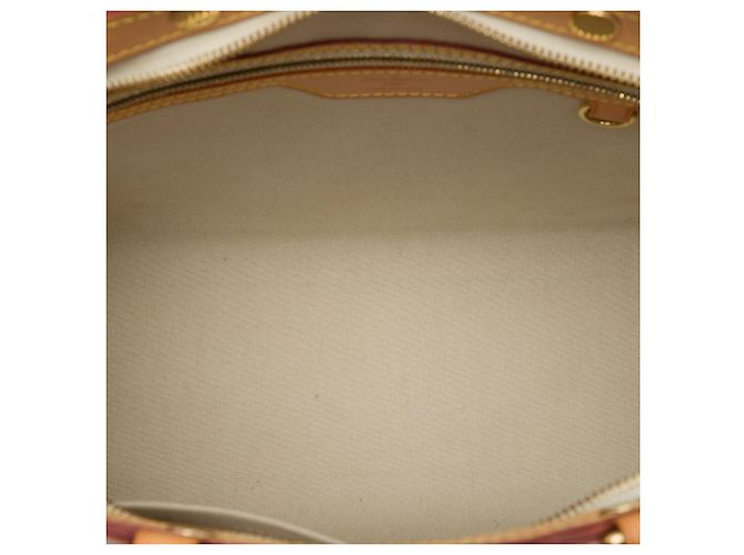 Louis Vuitton White Monogram Vernis Brea MM Weiß - Ansicht 4