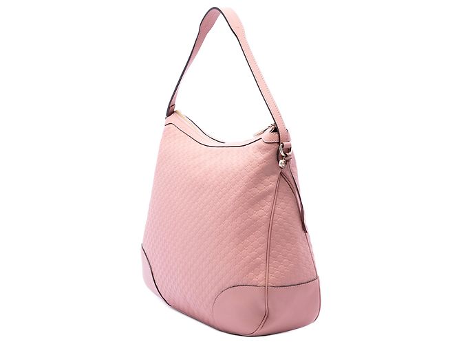 Borsa a tracolla Gucci Bree Large Microguccissima Rosa - vista 2