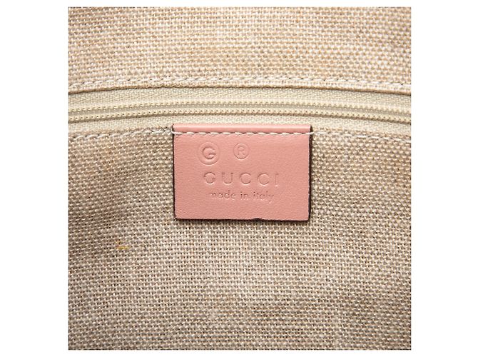 Borsa a tracolla Gucci Bree Large Microguccissima Rosa - vista 5