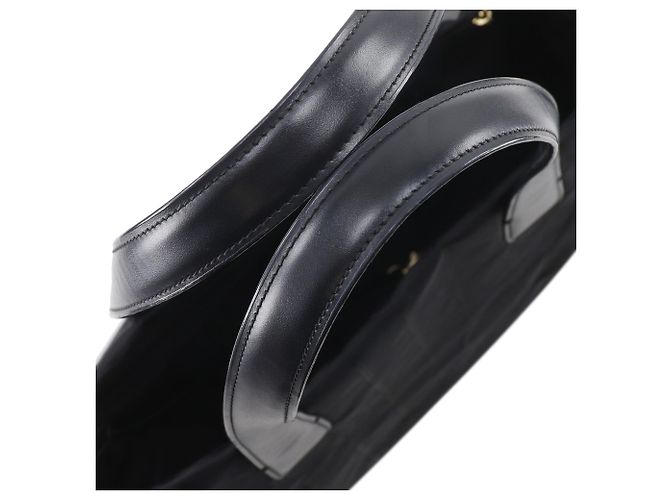 Chanel Black New Travel Line Nylon Tote Schwarz - Ansicht 13